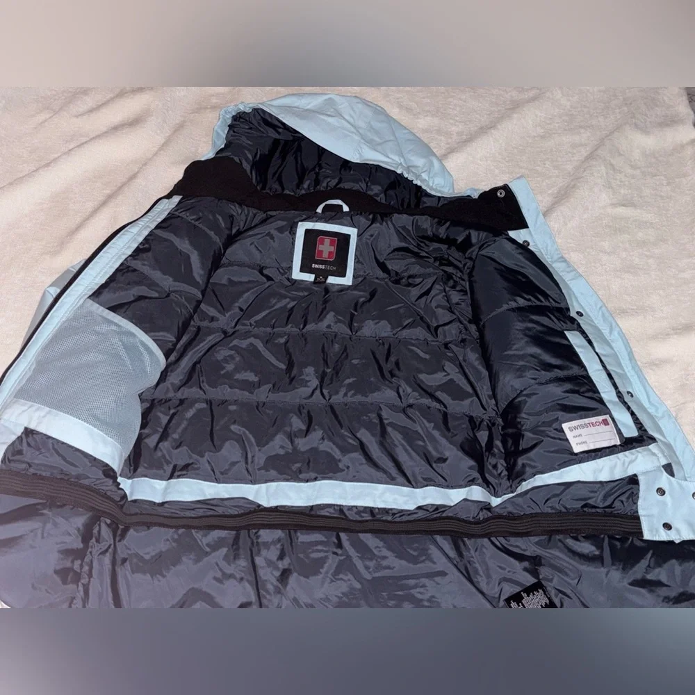 SWISS TECH NWOT XL 14/16 girls puffer coat - Picture 11 of 16